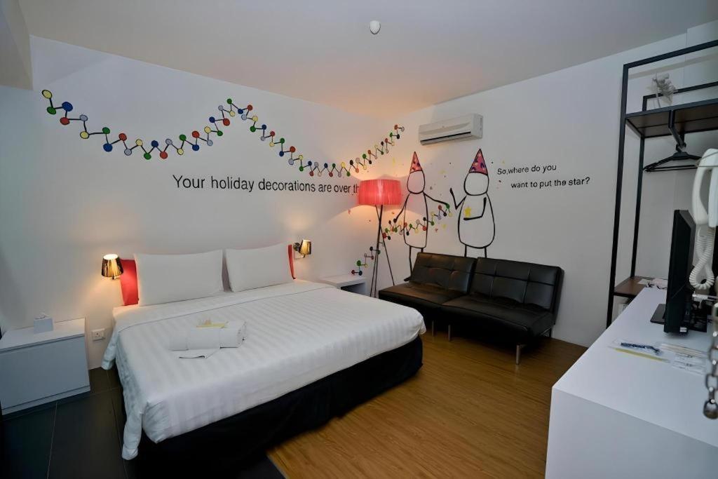 Zoom Inn Boutique Hotel - Danga Bay Johor Bahru Esterno foto