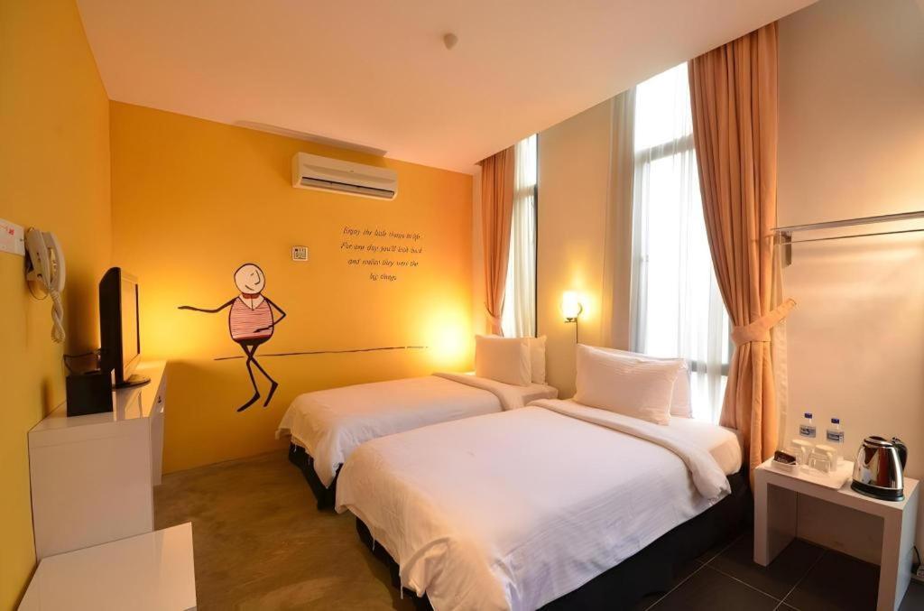 Zoom Inn Boutique Hotel - Danga Bay Johor Bahru Esterno foto